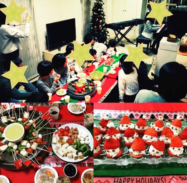 ピアノ教室クリスマス会🎄